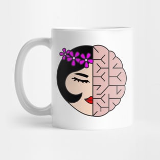 Beauty And Brains Mug